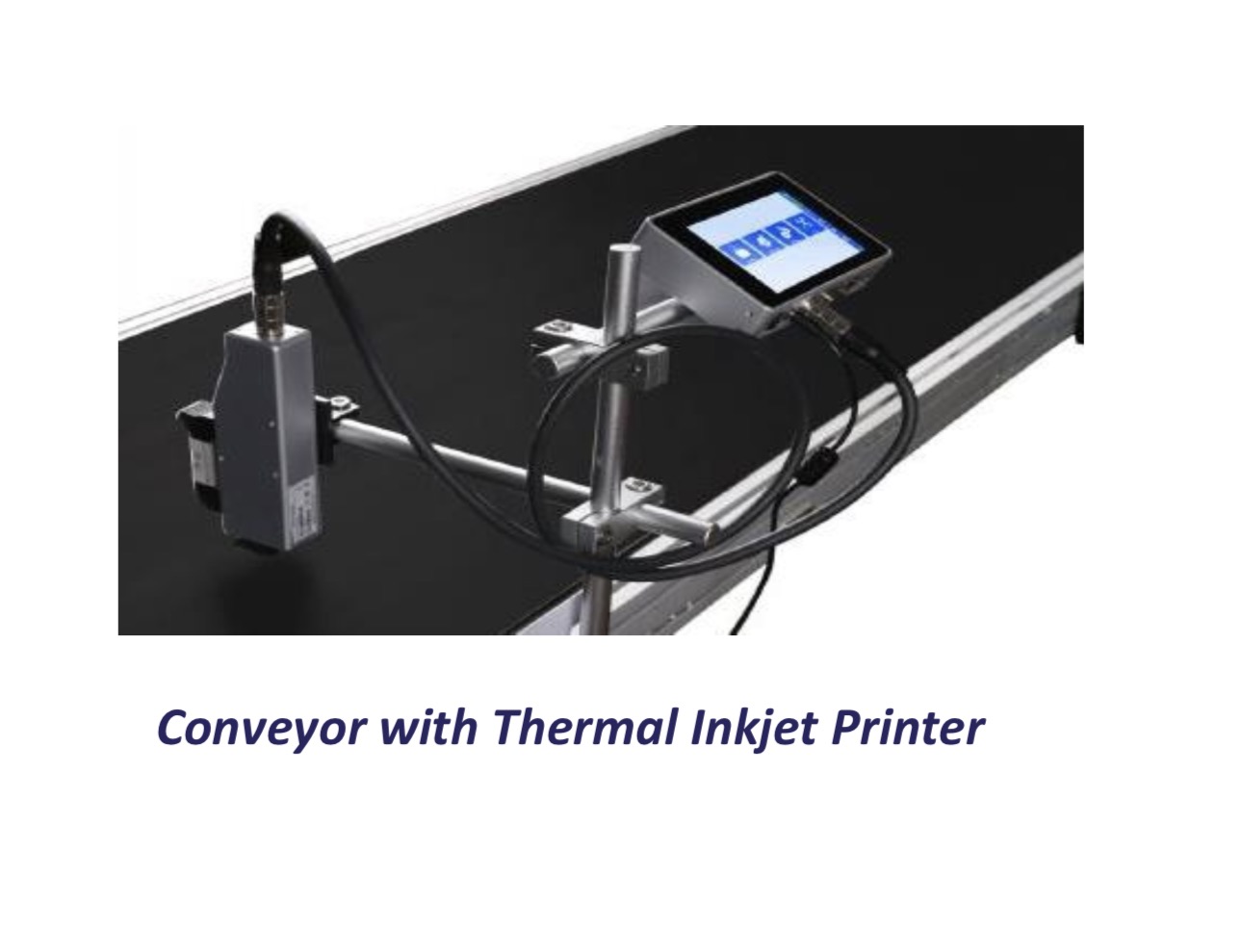 Conveyor with Thermal Inkjet Printer