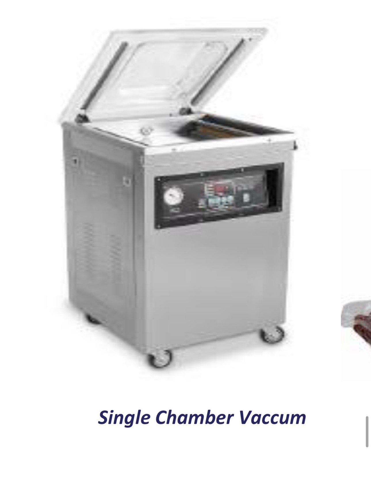 Single Chamber Vacuum Machine