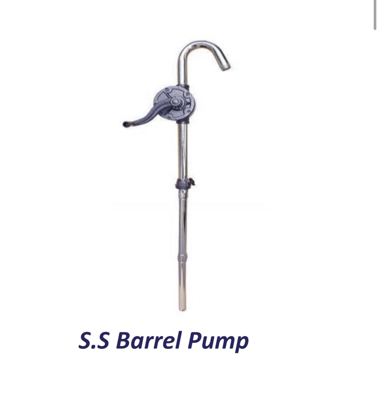 S.S Barrel Pump
