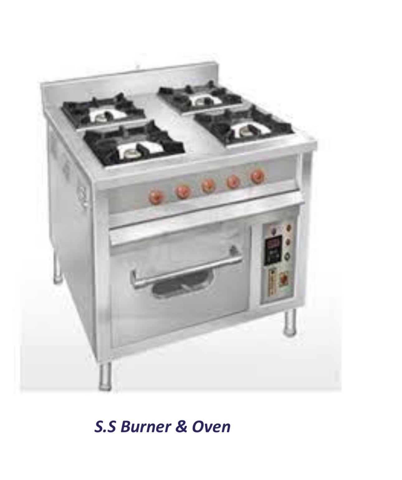 S.S Burner & Oven