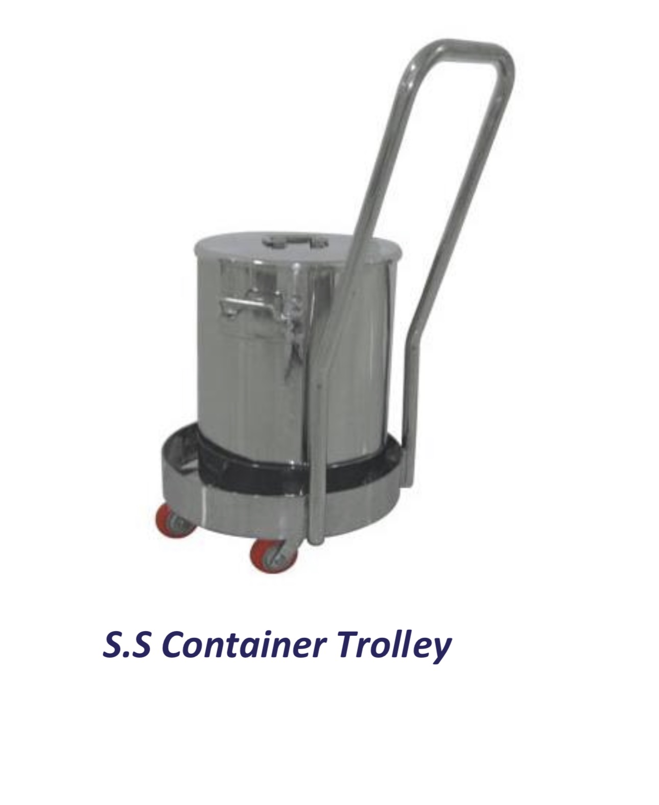 S.S Container Trolley