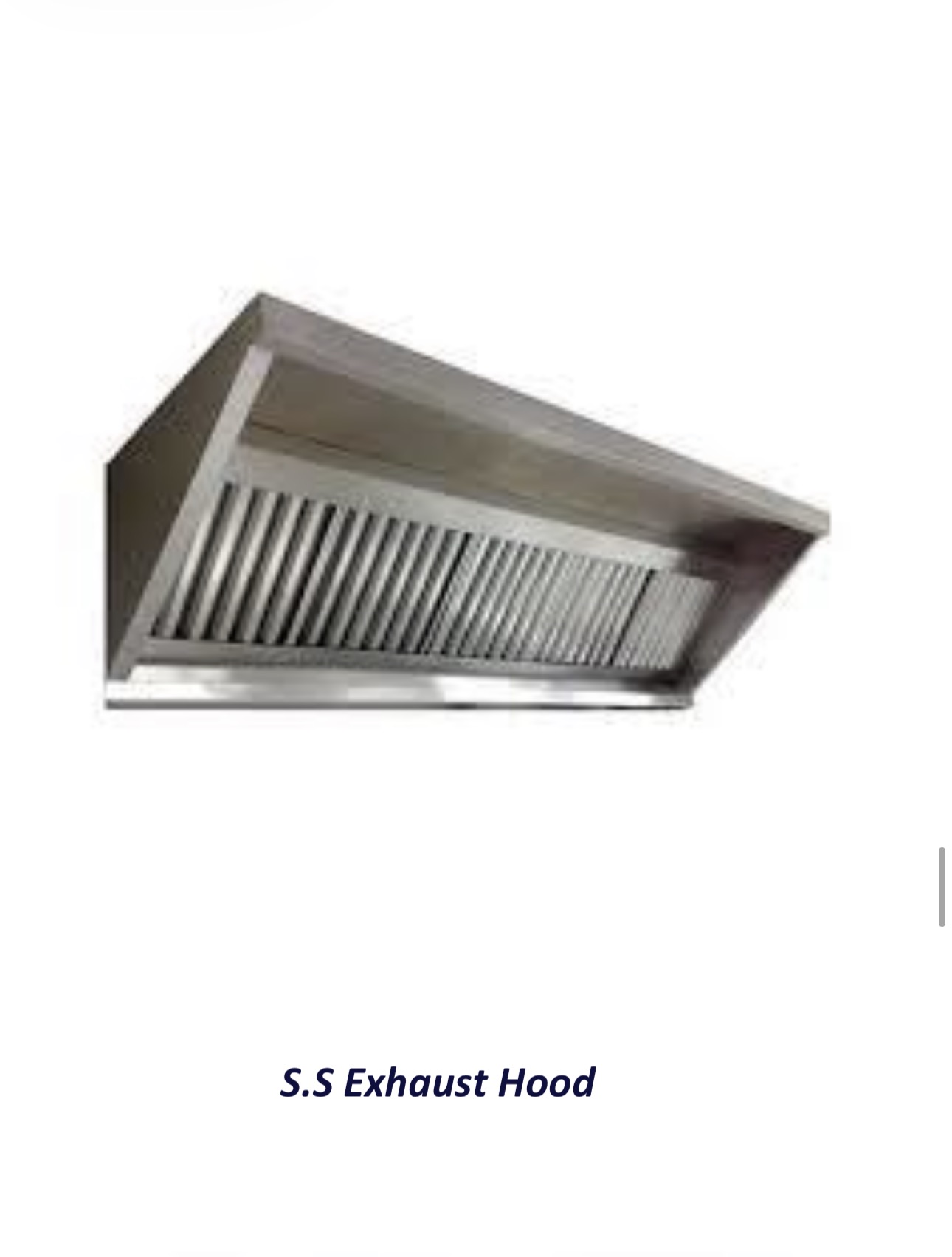 SS Exhaust Hood