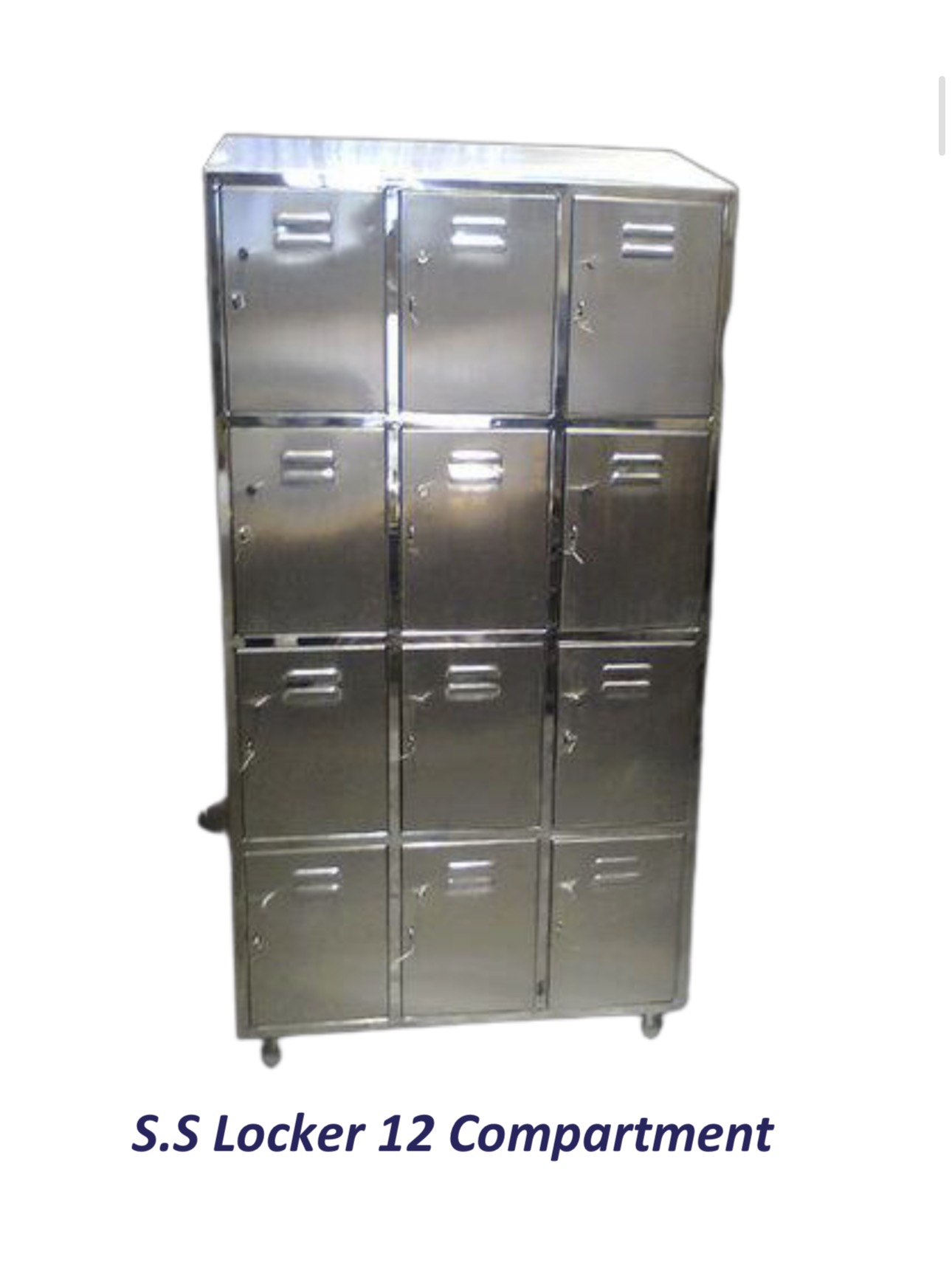 SS Locker 12 Compartment