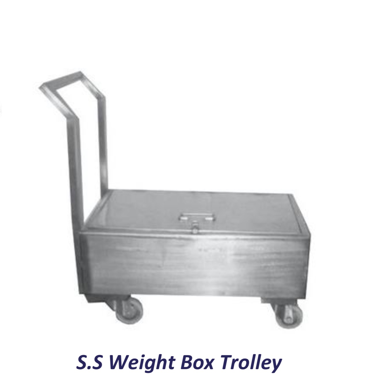 S.S Weight Box Trolley